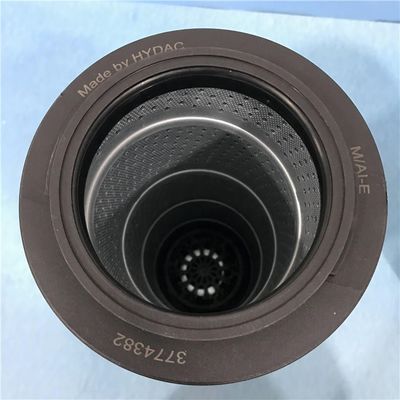 Elemento de filtro de aceite hidráulico de repuesto 3660681 para maquinaria cerámica