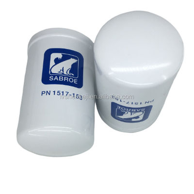 Cartucho de filtro de aceite refrigerante Fibra de vidrio 1517-153 99,99 %