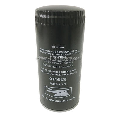 XYGL70 filtro de aceite del compresor de aire, 99,99% filtro de aceite del cartucho