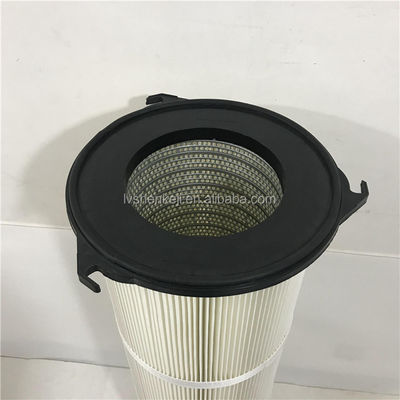 Cartucho de filtro de polvo colector Alta eficiencia 99,5% 0,5 μm Porosidad