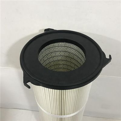 Cartucho de filtro de polvo industrial HEPA Ciclón 3 Lugs Colector de bridas para turbina de gas